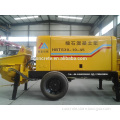 electricmotor mobile concrete trailer pump 20m3/h output hydraulic oil system factory price alibaba supplier